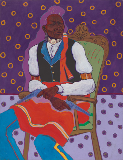 T.C. Cannon. Two Guns Arikara. 1973/1977
