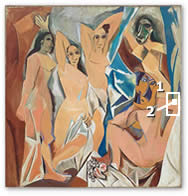 Pablo Picasso. Les Demoiselles d'Avignon. 1907.