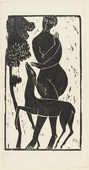 Moissey Kogan. Woman and Doe (Frau mit Reh). (1926)