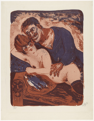 Otto Dix. Sailor and Girl (Matrose und M&auml;dchen). 1923
