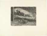 Ernst Barlach. Dreaming Youth (Tr&auml;umender J&uuml;ngling) from The Dead Day (Der tote Tag). (1910-11, published 1912)