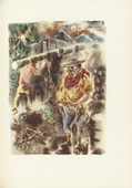 George Grosz. Untitled (plate facing page 133) from The Voice of the City and Other Stories. 1935 (drawings executed 1933/34)