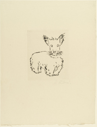 Ren&eacute;e Sintenis. Scotch Terrier (Scotch Terrier). (1928)