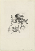 Paul Klee. Tragedy on Stilts (Trag&ouml;die auf Stelzen). 1912