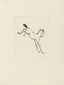 Ren&eacute;e Sintenis. Kicking Colt (Springendes Fohlen). (c. 1923)