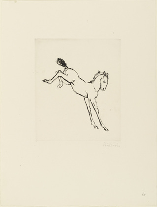 Ren&eacute;e Sintenis. Kicking Colt (Springendes Fohlen). (c. 1923)