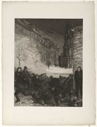 Max Klinger. March Days II (M&auml;rztage II) from Dramas, Opus IX (Dramen, Opus IX). (first published 1883)
