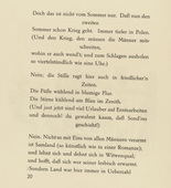 Max Pechstein. Untitled (plate, facing page 20) from Die Saml&auml;ndische Ode (The Samland Ode). 1918 (executed 1917)
