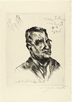 Lovis Corinth. Wilhelm Tr&uuml;bner. (1921)