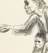 K&auml;the Kollwitz. Death (Tod). (executed 1934/1937)