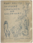 Various Artists with Paul Klee, Max Beckmann, Karl Caspar, Conrad Felixm&uuml;ller, Erich Heckel, Ren&eacute; Beeh, Heinrich Campendonk, Lovis Corinth, August Gaul, Ernst Barlach, George Grosz, Max Unold, K&auml;the Kollwitz, Alfred Kubin, Max Liebermann, Ludwig Meidner, Otto Mueller, Max Pechstein, Adolf Ferdinand Schinnerer, Karl Schmidt-Rottluff, Richard Seewald, Rudolf Grossmann, Lyonel Feininger. Deutsche Graphiker der Gegenwart (German Printmakers of Our Time). 1920