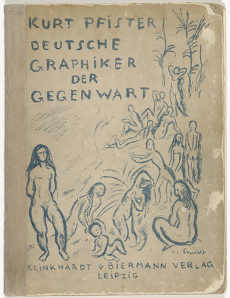 Various Artists with Paul Klee, Max Beckmann, Karl Caspar, Conrad Felixm&uuml;ller, Erich Heckel, Ren&eacute; Beeh, Heinrich Campendonk, Lovis Corinth, August Gaul, Ernst Barlach, George Grosz, Max Unold, K&auml;the Kollwitz, Alfred Kubin, Max Liebermann, Ludwig Meidner, Otto Mueller, Max Pechstein, Adolf Ferdinand Schinnerer, Karl Schmidt-Rottluff, Richard Seewald, Rudolf Grossmann, Lyonel Feininger. Deutsche Graphiker der Gegenwart (German Printmakers of Our Time). 1920