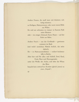 Max Pechstein. Untitled (tailpiece, page 11) from  Die Saml&auml;ndische Ode (The Samland Ode). 1918 (executed 1917)