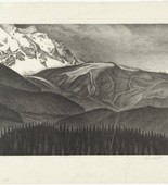 Alexander Kanoldt. Ehrwald Summit (Ehrwalder K&ouml;pf). 1928