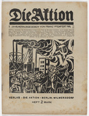 Conrad Felixm&uuml;ller, Heinrich Zernack, Franz Wilhelm Seiwert. Die Aktion, vol. 10, no. 51/52. December 25, 1920