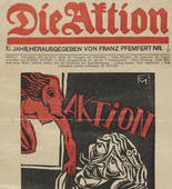 Conrad Felixm&uuml;ller. Die Aktion, vol. 11, no. 1/2. January 8, 1921