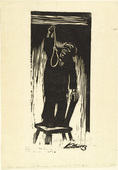 K&auml;the Kollwitz. The Last Thing (Das Letzte). (1924)