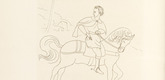 Othon Coubine (or Otakar Kubin). Untitled (plate, folio 12) from Ten Sonnets. 1924