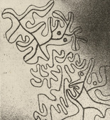 Paul Klee. Never Ending (Nicht endend) from the deluxe edition of the book Paul Klee by Will Grohmann. 1930 (published 1933)