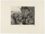 Otto Dix. Abandoned Position near Vis-en-Artois (Verlassene Stellung bei Vis-en-Artois) from The War (Der Krieg). (1924)