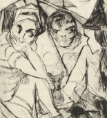 Max Beckmann. Die F&uuml;rstin (The Duchess). 1918