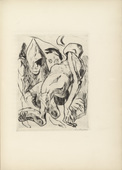 Max Beckmann. Plate (facing page 28) from Die F&uuml;rstin (The Duchess). 1918