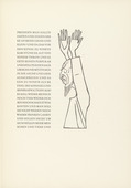 Gerhard Marcks. The Prophet When Giving a Sermon (Der Prophet als Bu&szlig;prediger) from Jonah (Jona). (1950)
