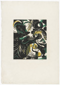 Franz Marc. Genesis II (Sch&ouml;pfungsgeschichte II) from The First Portfolio (Die erste Mappe). (1914, posthumously printed and published 1921)