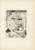 Max Beckmann. Plate (facing page 54) from Die F&uuml;rstin (The Duchess). 1918