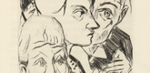 Max Beckmann. Plate (facing page 60) from Die F&uuml;rstin (The Duchess). 1918