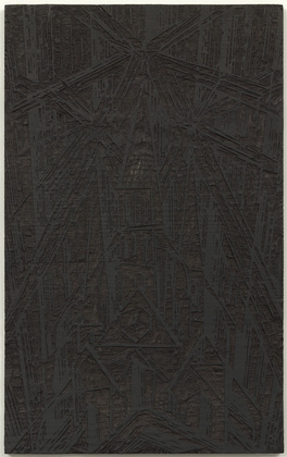 Lyonel Feininger. Woodblock for Cathedral (Holzstock f&uuml;r Kathedrale). 1919