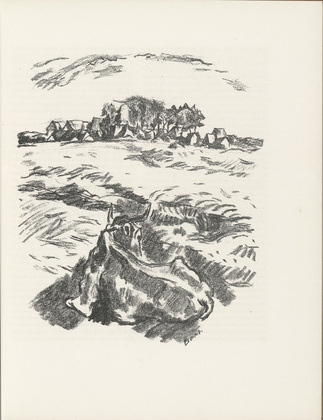 Ren&eacute; Beeh. Untitled (plate, page 23) from the periodical M&uuml;nchner Bl&auml;tter f&uuml;r Dichtung und Graphik, vol. 1, no. 2 (February 1919). 1919