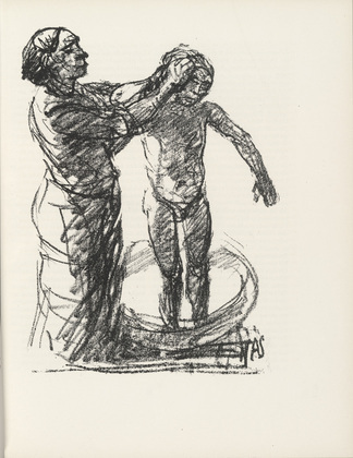 Adolf Ferdinand Schinnerer. Untitled (plate, page 35) from the periodical M&uuml;nchner Bl&auml;tter f&uuml;r Dichtung und Graphik, vol. 1, no. 3 (March 1919). 1919