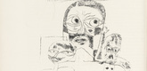 Paul Klee, Renatus Kuno. Three Heads (Drei K&ouml;pfe) (tailpiece, page 38) from the periodical M&uuml;nchner Bl&auml;tter f&uuml;r Dichtung und Graphik, vol. 1, no. 3 (March 1919). 1919