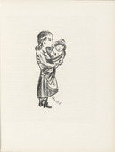 Max Unold. Untitled (plate, page 39) from the periodical M&uuml;nchner Bl&auml;tter f&uuml;r Dichtung und Graphik, vol. 1, no. 3 (March 1919). 1919