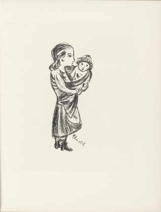 Max Unold. Untitled (plate, page 39) from the periodical M&uuml;nchner Bl&auml;tter f&uuml;r Dichtung und Graphik, vol. 1, no. 3 (March 1919). 1919