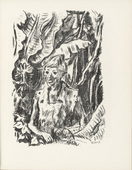 Ren&eacute; Beeh. Robinson (Robinson) (plate, page 59) from the periodical M&uuml;nchner Bl&auml;tter f&uuml;r Dichtung und Graphik, vol. 1, no. 4 (April 1919). 1919