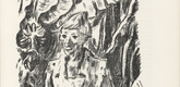Ren&eacute; Beeh. Robinson (Robinson) (plate, page 59) from the periodical M&uuml;nchner Bl&auml;tter f&uuml;r Dichtung und Graphik, vol. 1, no. 4 (April 1919). 1919
