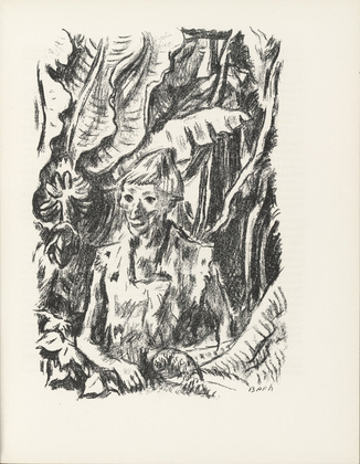 Ren&eacute; Beeh. Robinson (Robinson) (plate, page 59) from the periodical M&uuml;nchner Bl&auml;tter f&uuml;r Dichtung und Graphik, vol. 1, no. 4 (April 1919). 1919