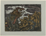 Jakob Steinhardt. The Evil (Das &Uuml;bel). 1950