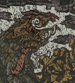Jakob Steinhardt. The Evil (Das &Uuml;bel). 1950
