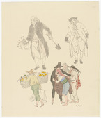 Karl Walser. Costume Designs (Kost&uuml;m Entw&uuml;rfe). unknown