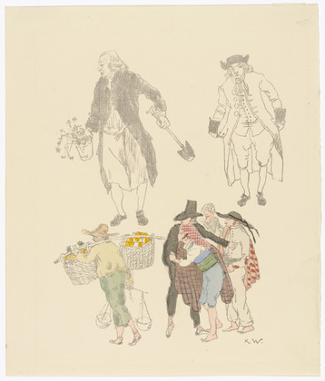 Karl Walser. Costume Designs (Kost&uuml;m Entw&uuml;rfe). unknown