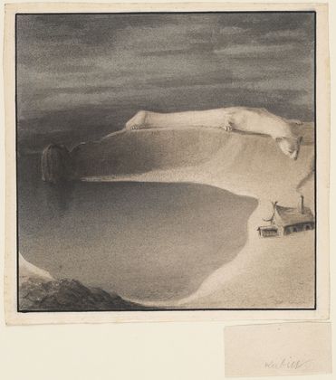 Alfred Kubin. Polar Bear (Eisb&auml;r). (1901-02)