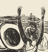 Max Beckmann. The Fall of Man (S&uuml;ndenfall) from Day and Dream. (1946)