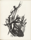 Edwin Scharff, Renatus Kuno. Sailboat (Segelboot) (plate, page 91) from the periodical M&uuml;nchner Bl&auml;tter f&uuml;r Dichtung und Graphik, vol. 1, no. 6 (June 1919). 1919