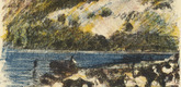 Lovis Corinth. Bergsee from the portfolio Swiss Landscapes (Schweizer Landschaften). (1924)