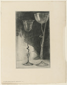 Karl K&ouml;pping. K&ouml;pping's Ornamental Glasses (K&ouml;pping'sche Ziergl&auml;ser) (plate, facing page 252) from the periodical Pan , vol. II, no. 3 (Oct-Nov-Dec 1896). (1896)
