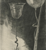 Karl K&ouml;pping. K&ouml;pping's Ornamental Glasses (K&ouml;pping'sche Ziergl&auml;ser) (plate, facing page 252) from the periodical Pan , vol. II, no. 3 (Oct-Nov-Dec 1896). (1896)