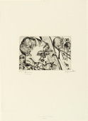 Conrad Felixm&uuml;ller. Child on the Veranda (Son Titus) (Kind auf der Veranda (Sohn Titus)). (1921)